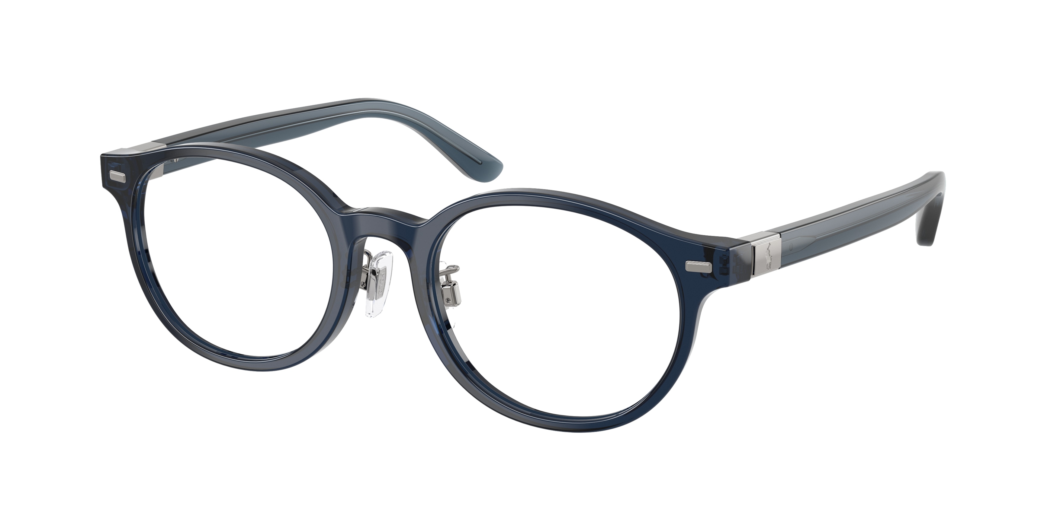 Polo Ralph Lauren Herren PH2289D 5470 Optische Fassungen Acetat Blau Transparent Rund Normal-image